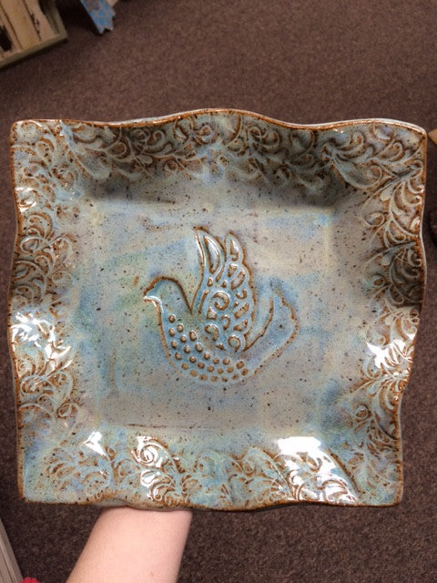 Vessels Bird Plate